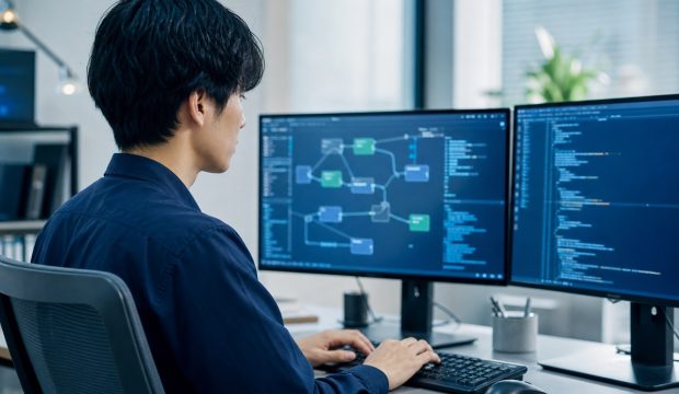 AIシステムの実装と拡張技術を学ぶイメージ
